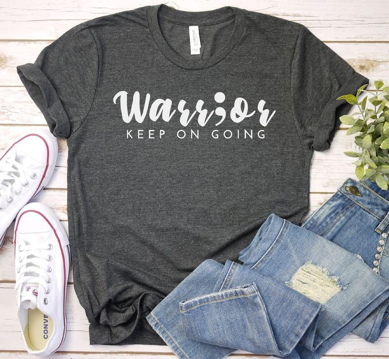 Warrior Semicolon Shirt