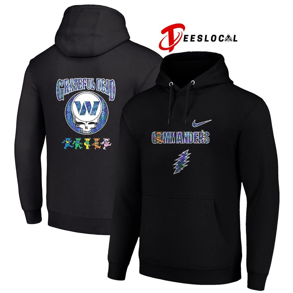 Washington Commanders Grateful Dead 60 years of Rock shirt
