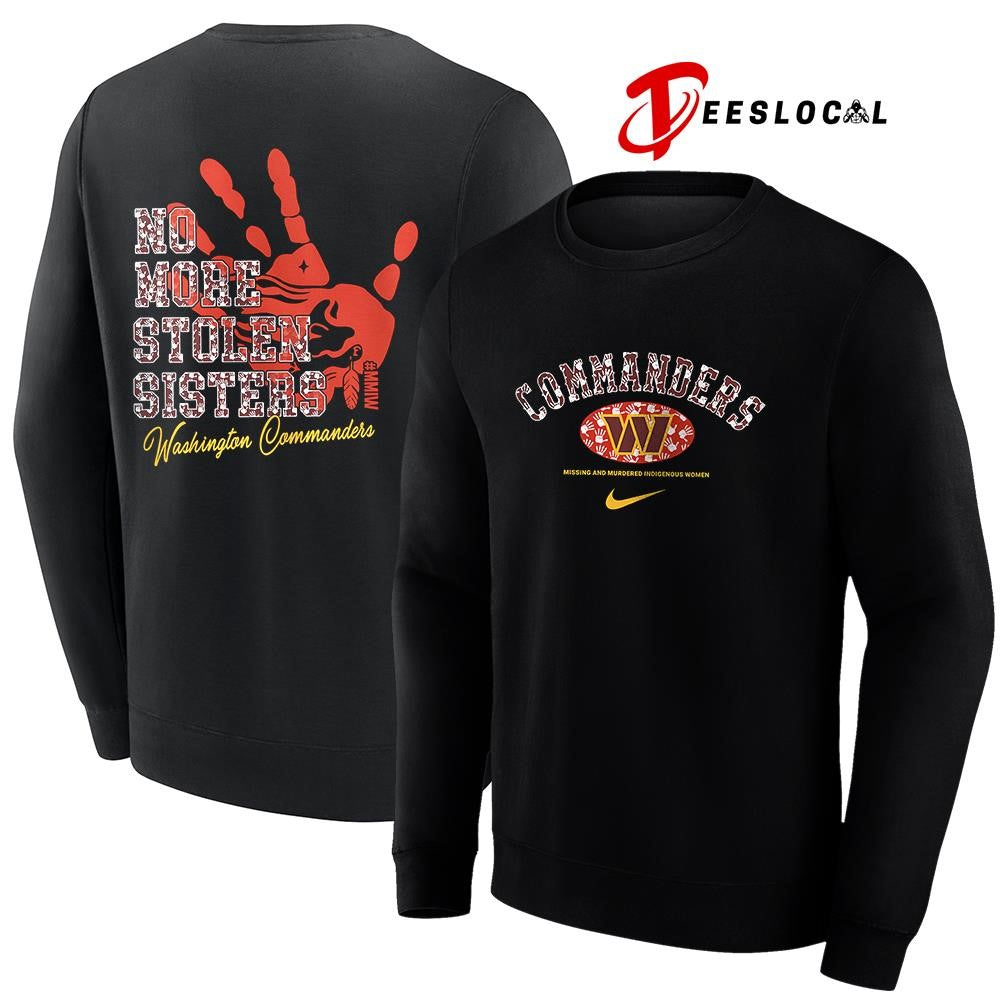 Washington Commanders missing and murdered indigenous women no more stolen sisters shirt