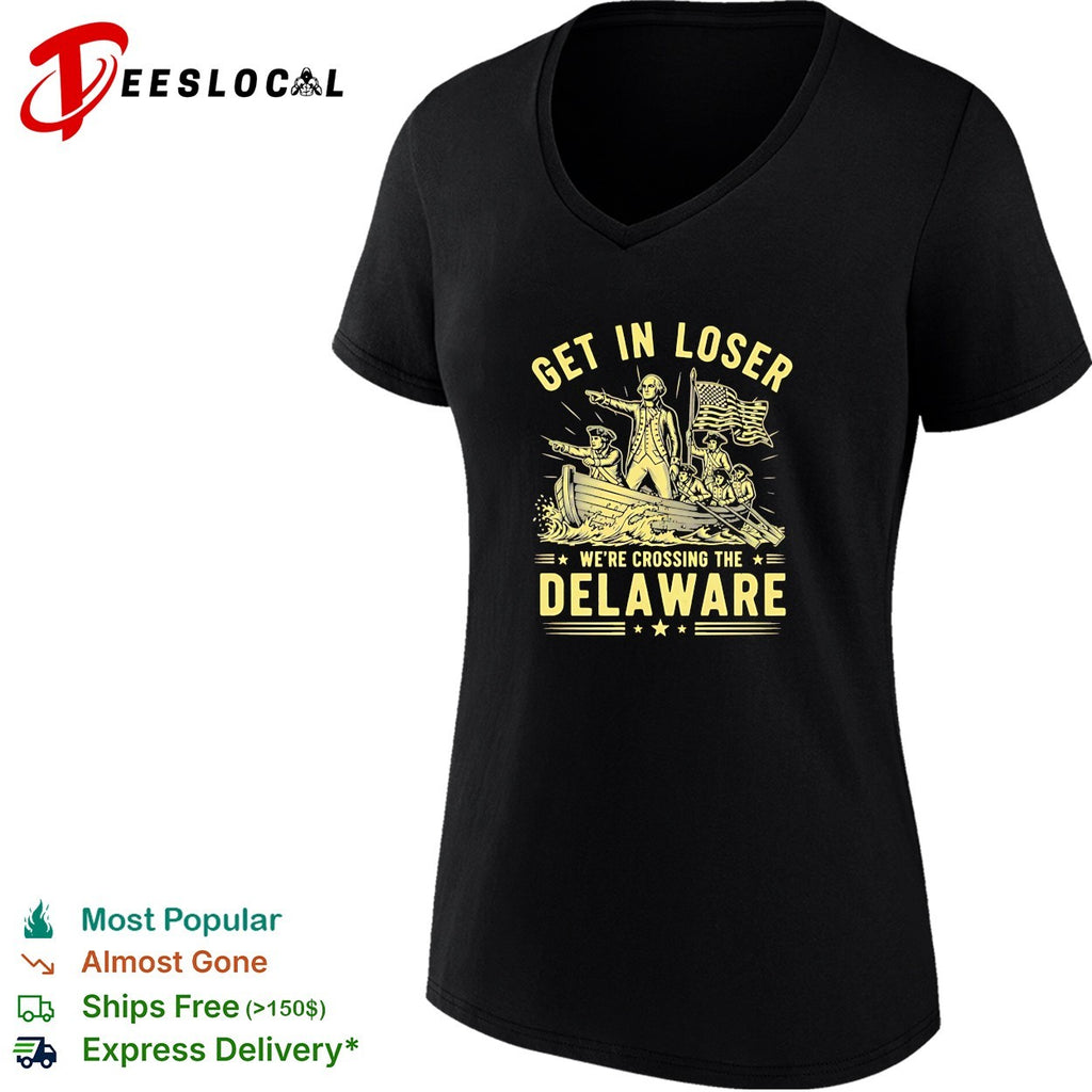Washington crossing the Delaware get in loser shirt