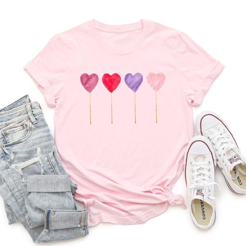 Watecolor Lollipops Candy Sweets Suckers Super Soft T-Shirts, Hoodie, Sweatshirt