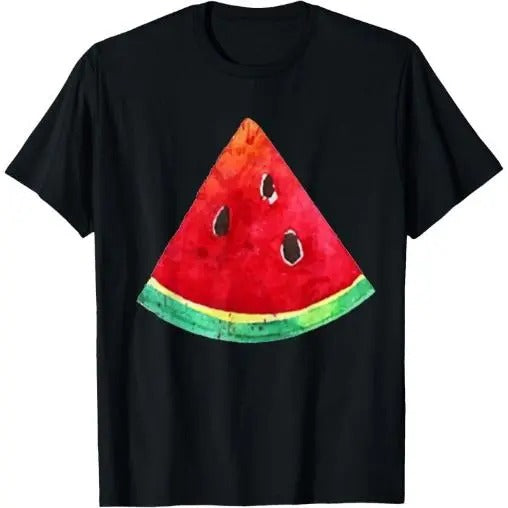 Watermelon Slice Fruit Group Costume Funny Halloween Tshirt T-Shirt Made in USA Hoodie Sweatshirt | PrintMintTees.com