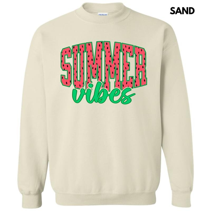 Watermelon Summer Vibes Sweatshirt 'NLB' Shirt Hoodie | PrintMintTees.com