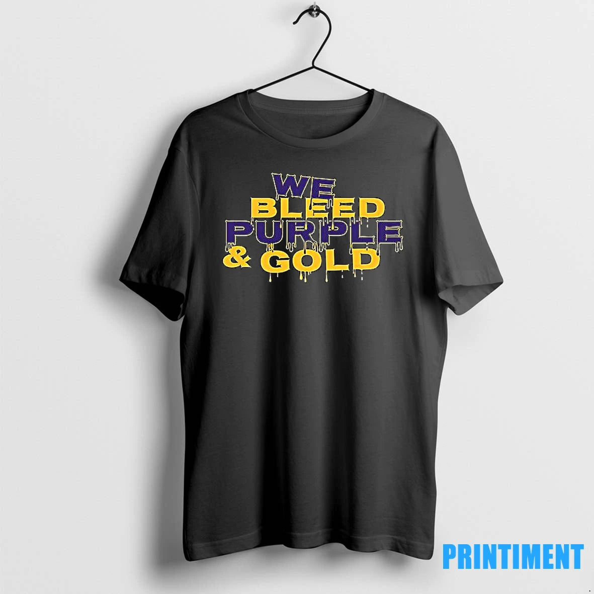 We Bleed Purple And Gold Tshirts Sweater