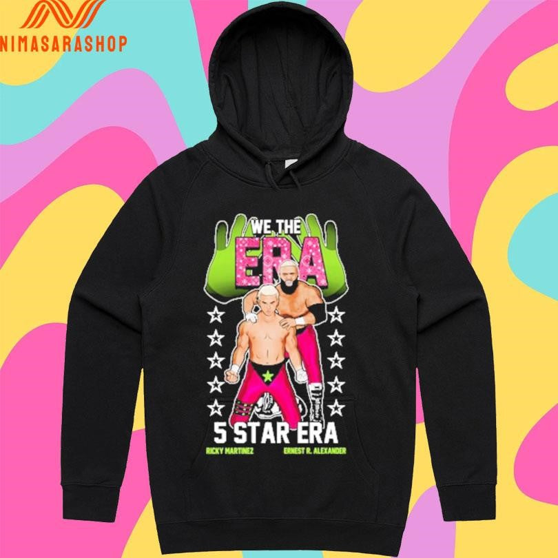 We The Are 5 Star Era Ricky Martinez Ernest R Alexander 2026 Shirts