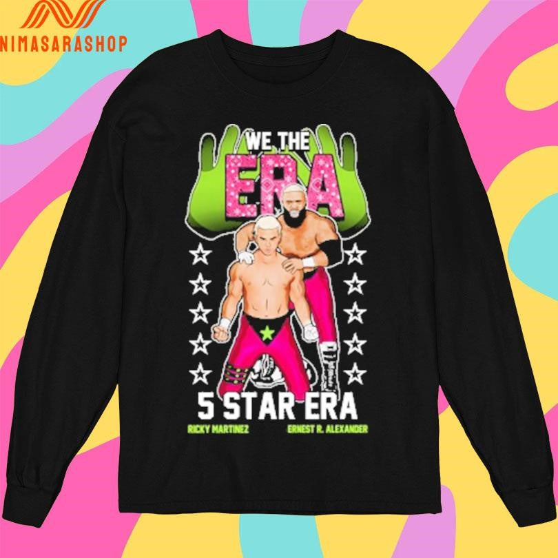 We The Are 5 Star Era Ricky Martinez Ernest R Alexander 2026 Shirts