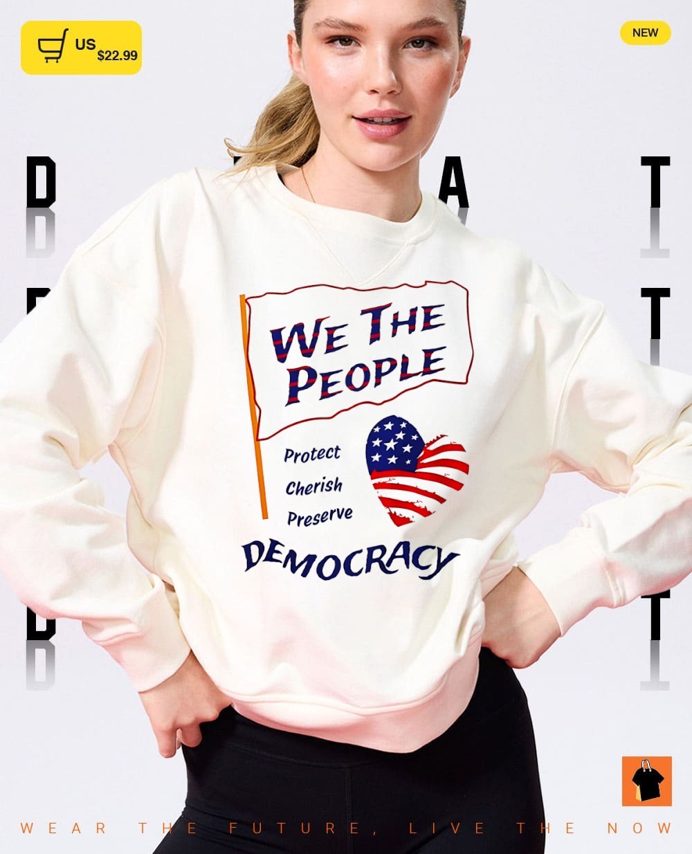 We The People Protect Cherish Preserve Democracy 4th of July shirt