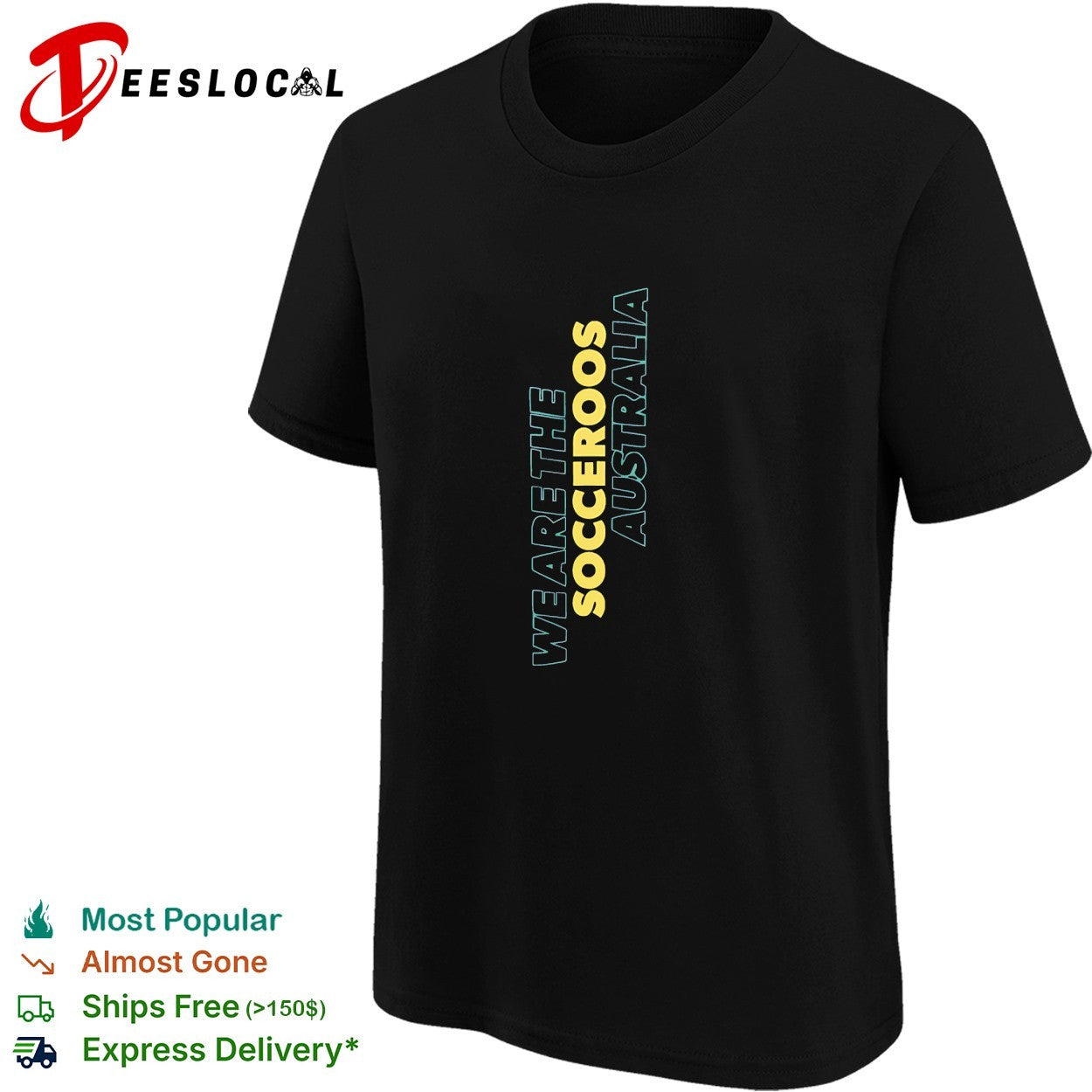 We are the Socceroos Australia shirt