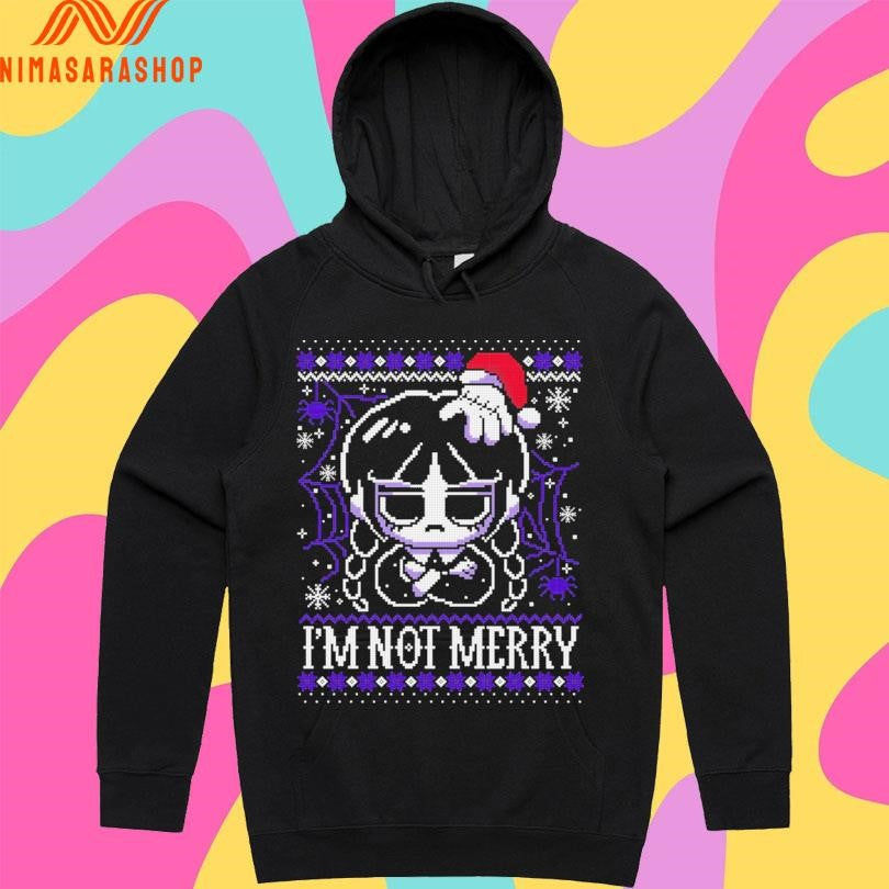 Wednesday I’m Not Merry Ugly Christmas 2025 Shirts
