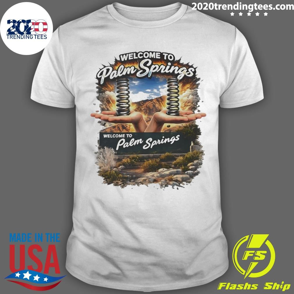 Welcome To Palm Springs Vintage Shirt