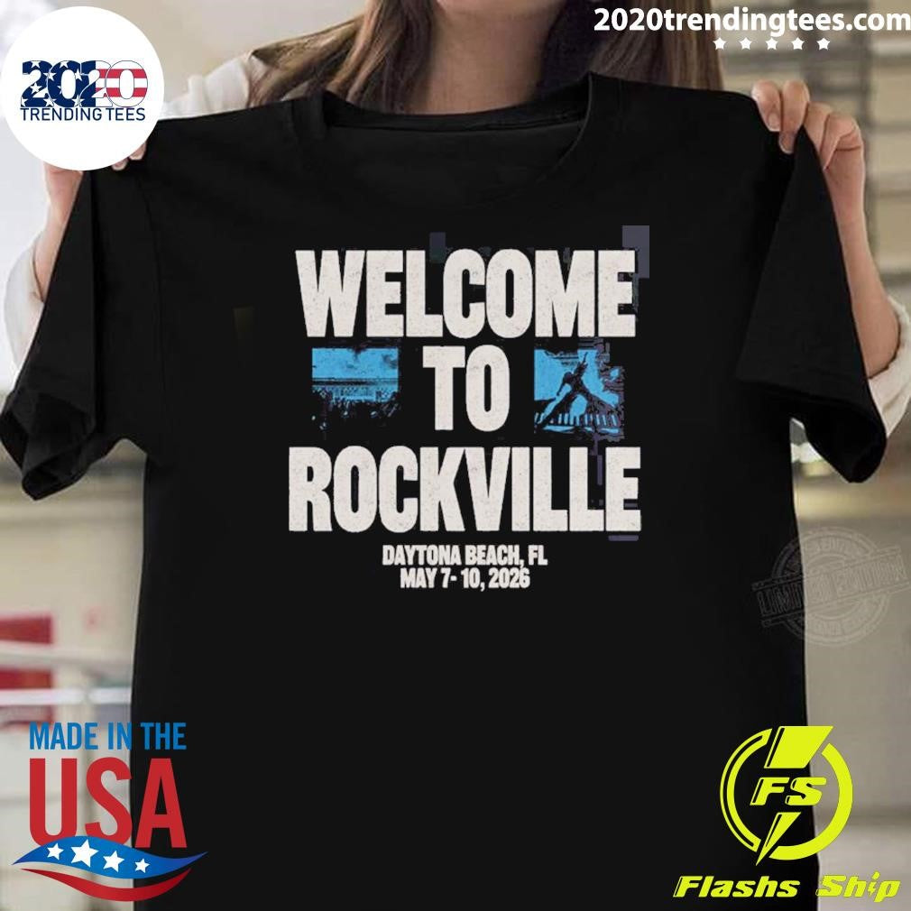 Welcome To Rockville Daytona Beach Florida May 7-10 2026 Shirt