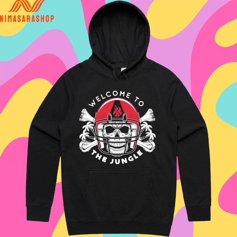 Welcome To The Jungle Sons Of Montezuma Skull Shirts