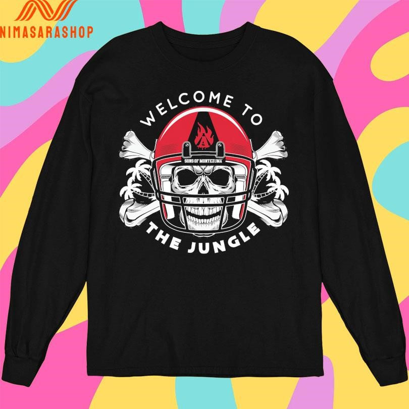 Welcome To The Jungle Sons Of Montezuma Skull Shirts