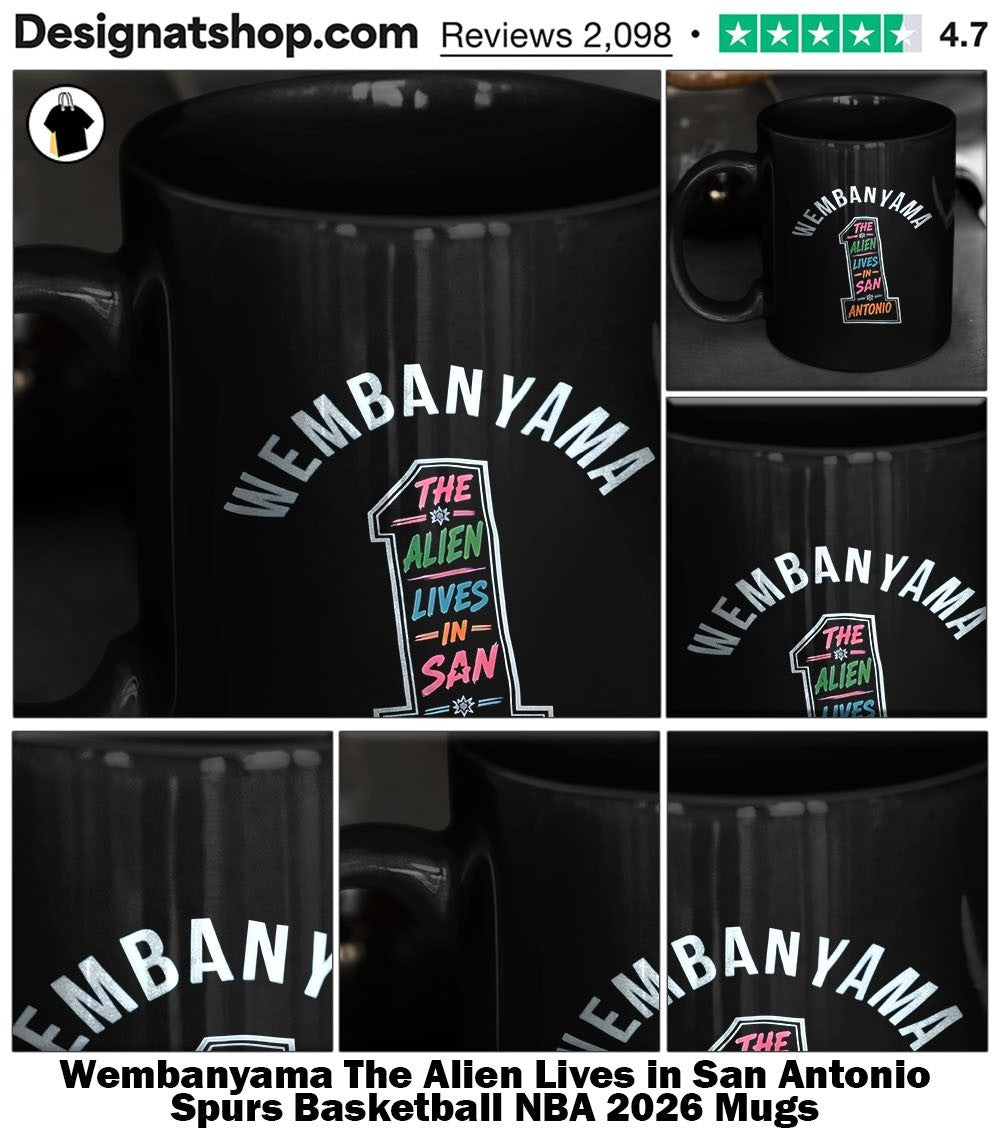 Wembanyama The Alien Lives in San Antonio Spurs Basketball NBA 2026 shirt