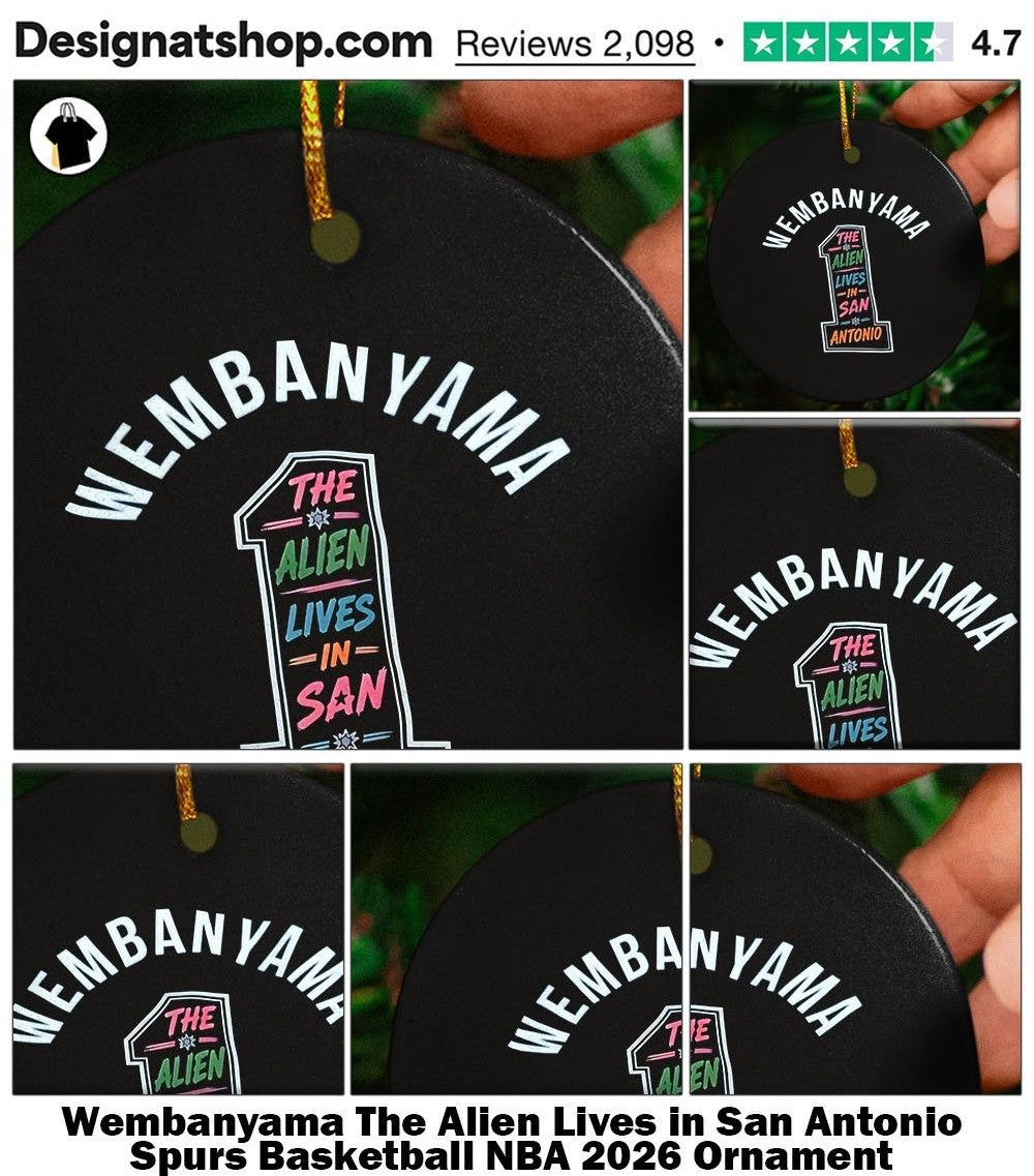 Wembanyama The Alien Lives in San Antonio Spurs Basketball NBA 2026 shirt