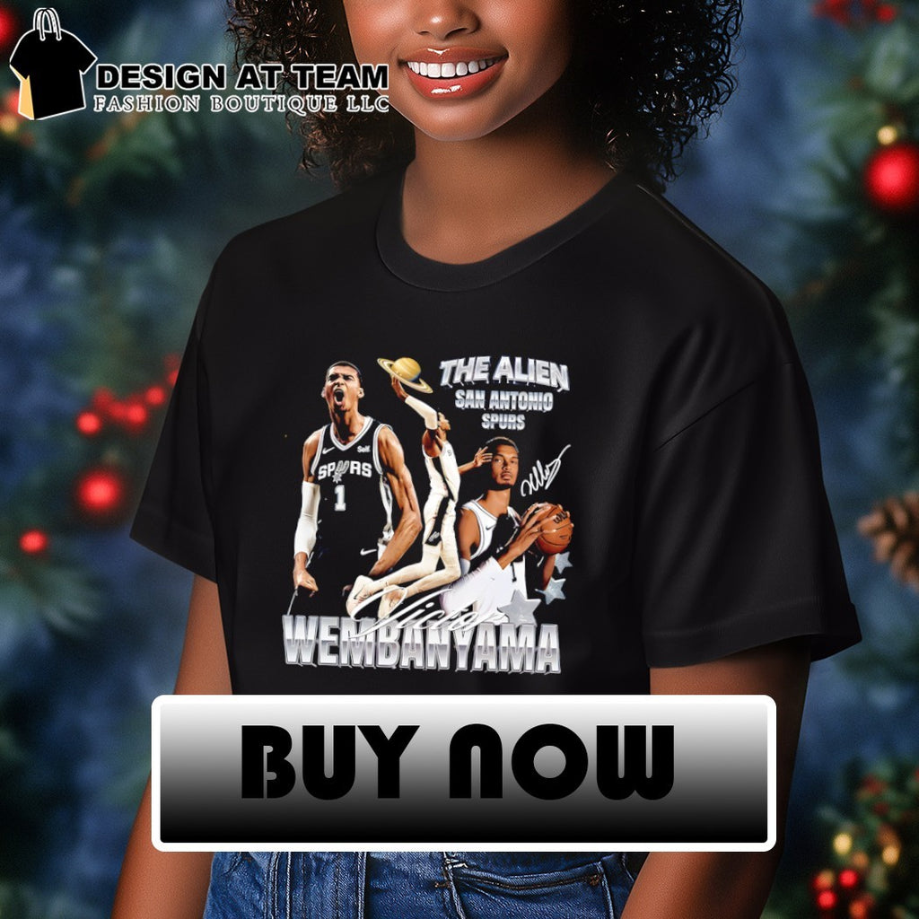 Wembanyama Wemby The Alien San Antonio Spurs graphic shirt