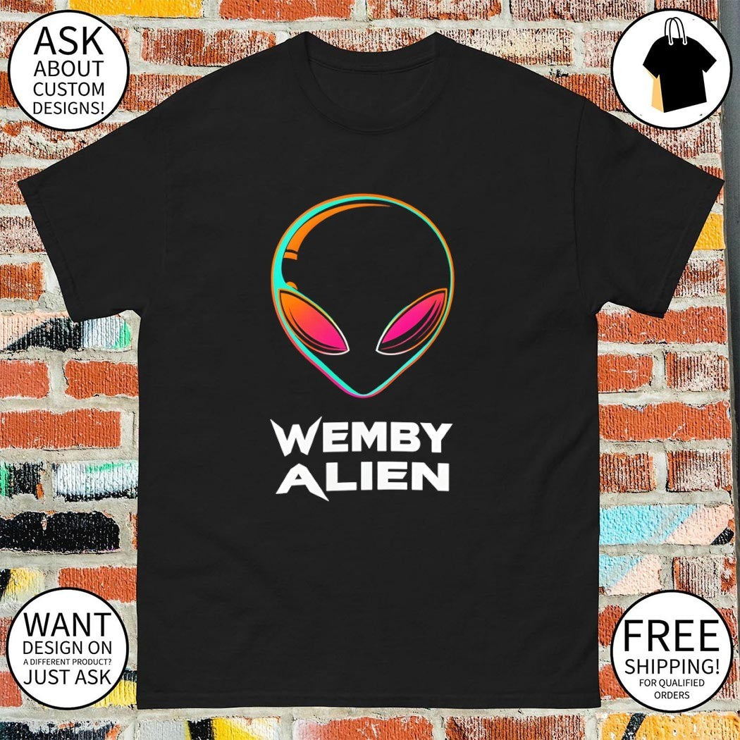 Wemby Alien San Antonio Spurs Fiesta shirt