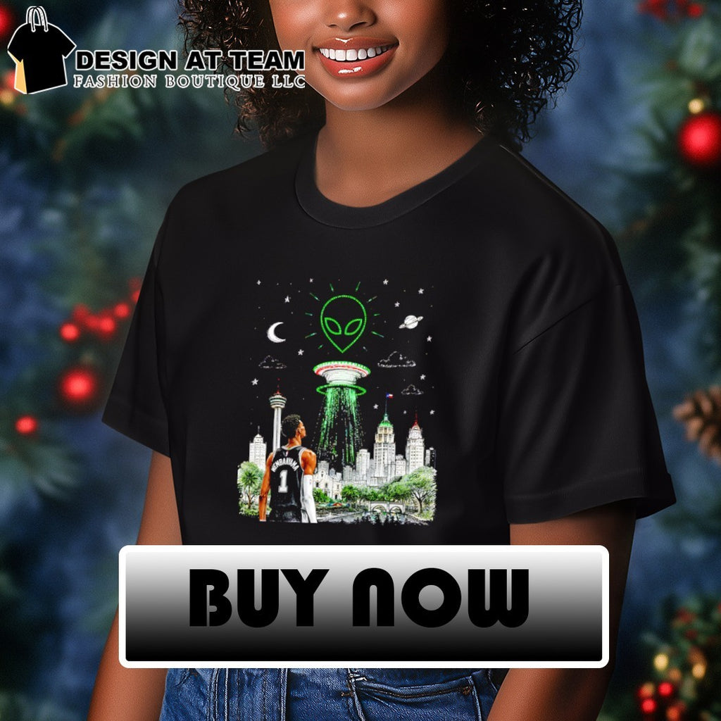 Wemby Alien Victor Wembanyama Space San Antonio Spurs Basketball 2026 NBA Finals shirt