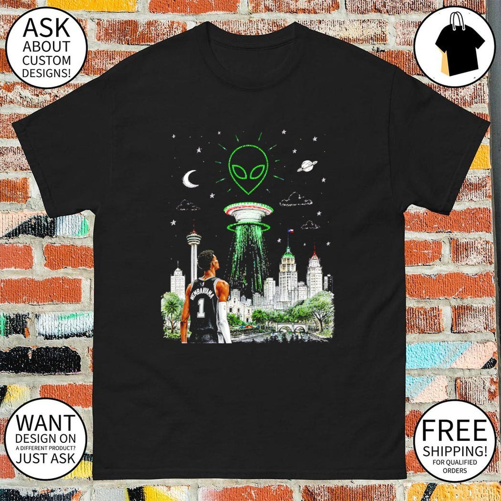 Wemby Alien Victor Wembanyama Space San Antonio Spurs Basketball 2026 NBA Finals shirt