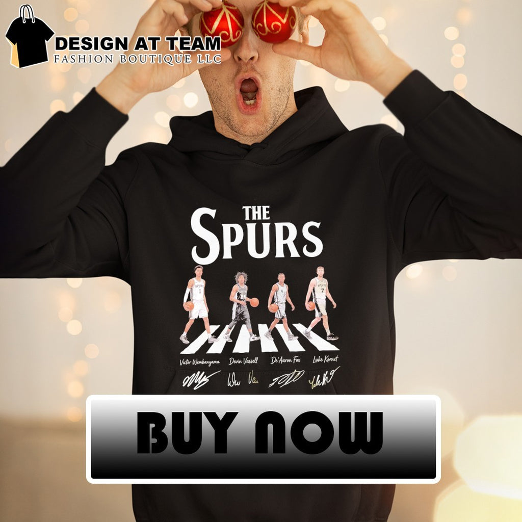 Wemby Devin Vassell The Spurs San Antonio Spurs Basketball Abbey Road Style signature shirt