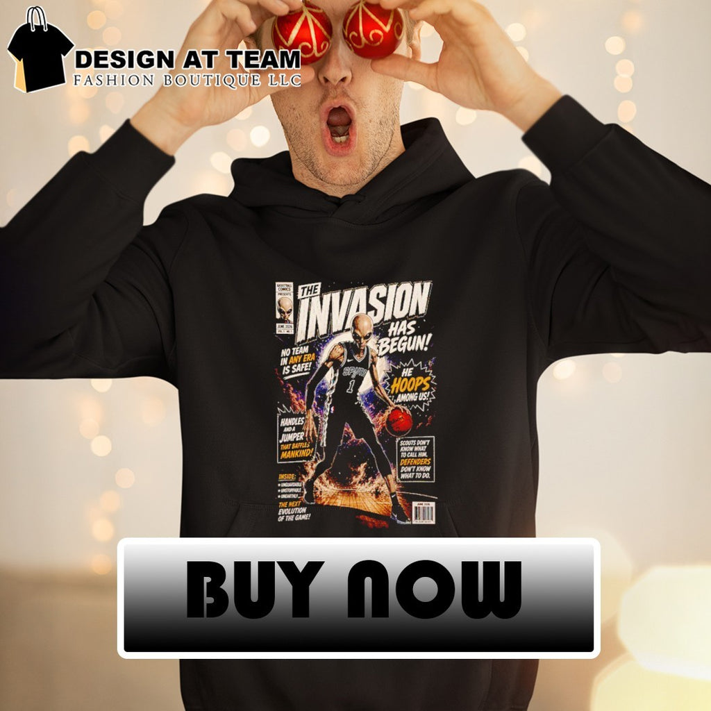 Wemby San Antonio Spurs alien basketball the invasion has begun he hoops among us shirt