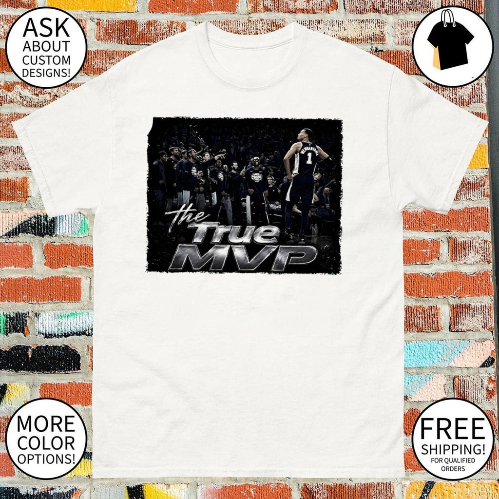 Wemby The True MVP San Antonio Basketball shirt