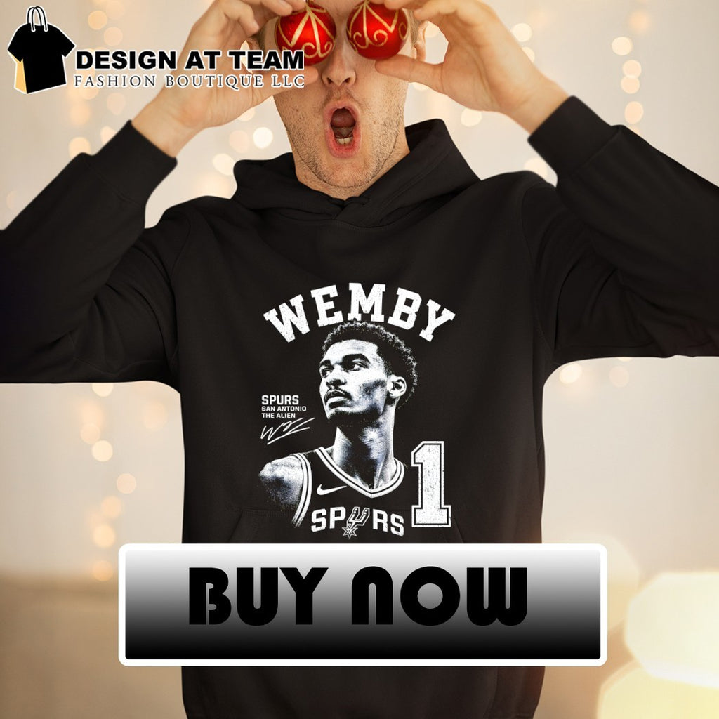 Wemby Victor Wembanyama 1 San Antonio Spurs Basketball San Antonio The Alien signature shirt