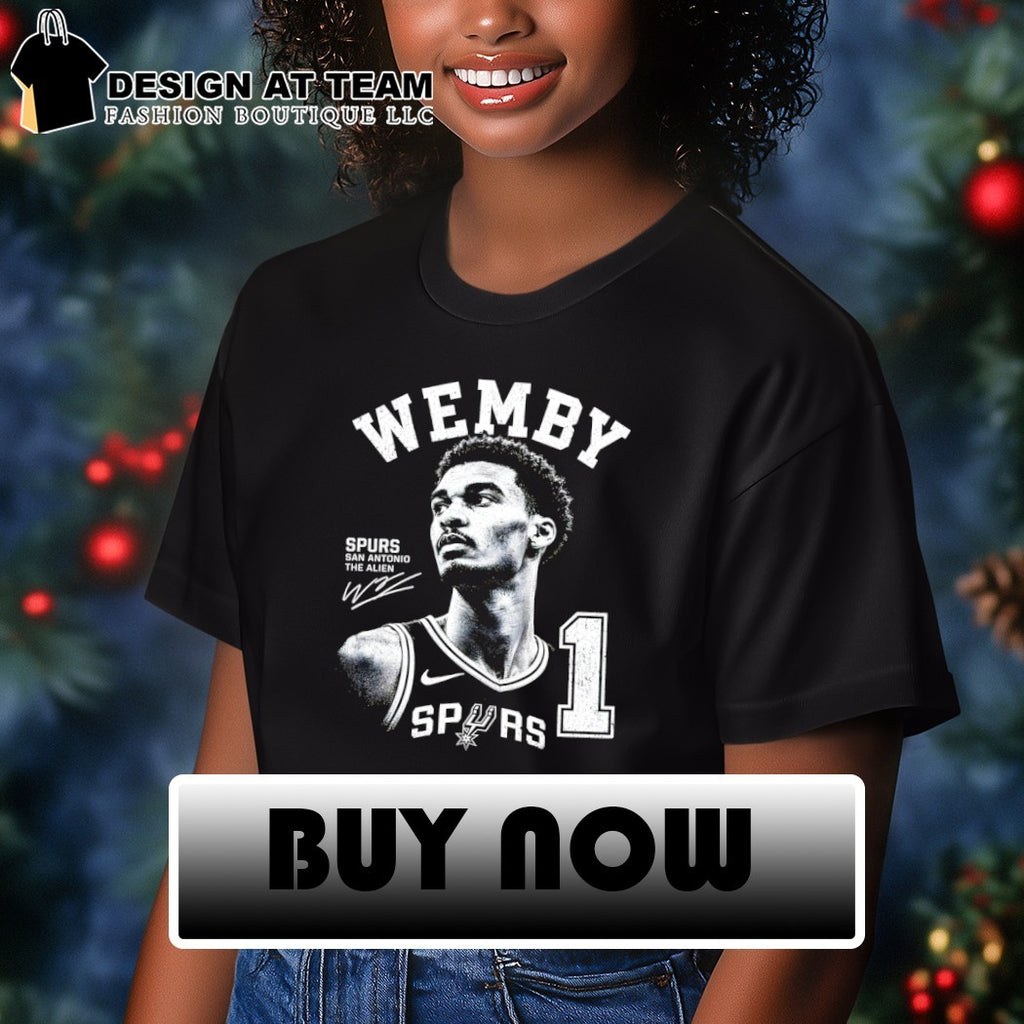 Wemby Victor Wembanyama San Antonio Spurs Basketball NBA Spurs San Antonio The Alien 2026 shirt