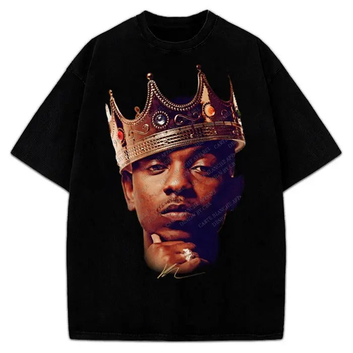 West Coast King T-Shirt Graphic Tee Crewneck Cotton Menswear Top Hoodie Sweatshirt | PrintMintTees.com