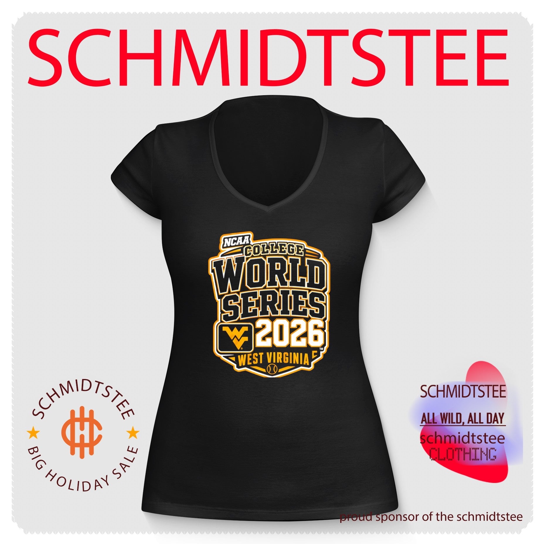 West Virginia Mountaineers Baseball 2026 NCAA College World Series shirt