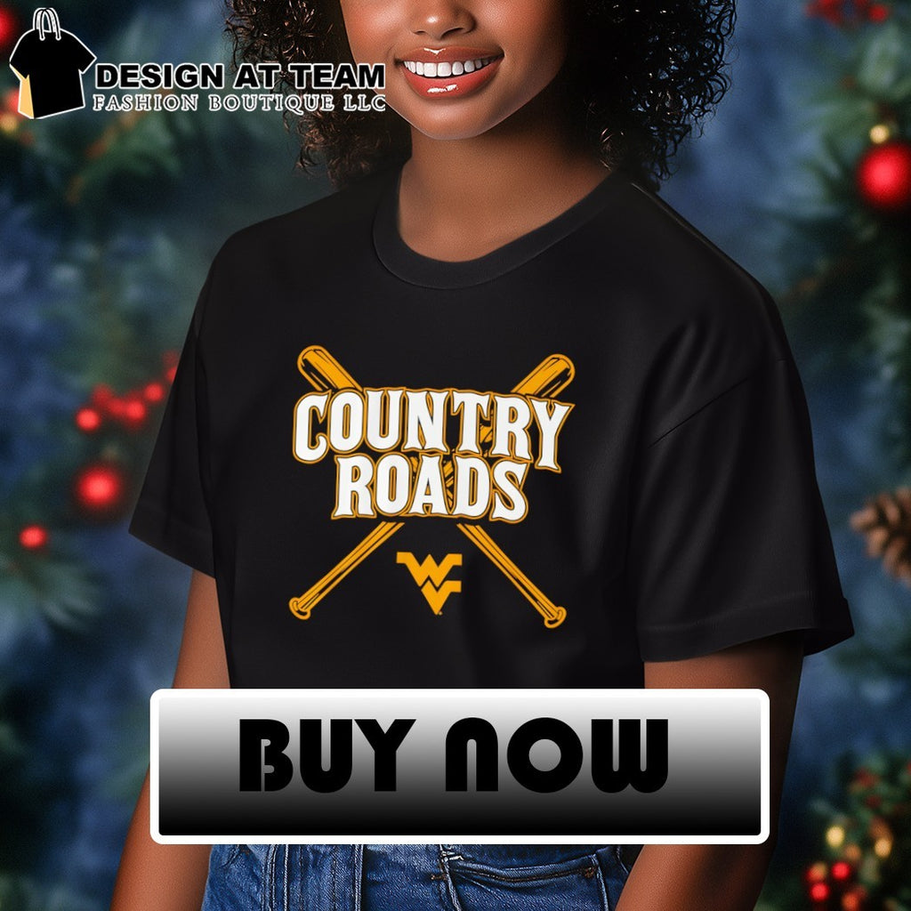 West Virginia Mountaineers Baseball Country Roads MLB 2026 shirt
