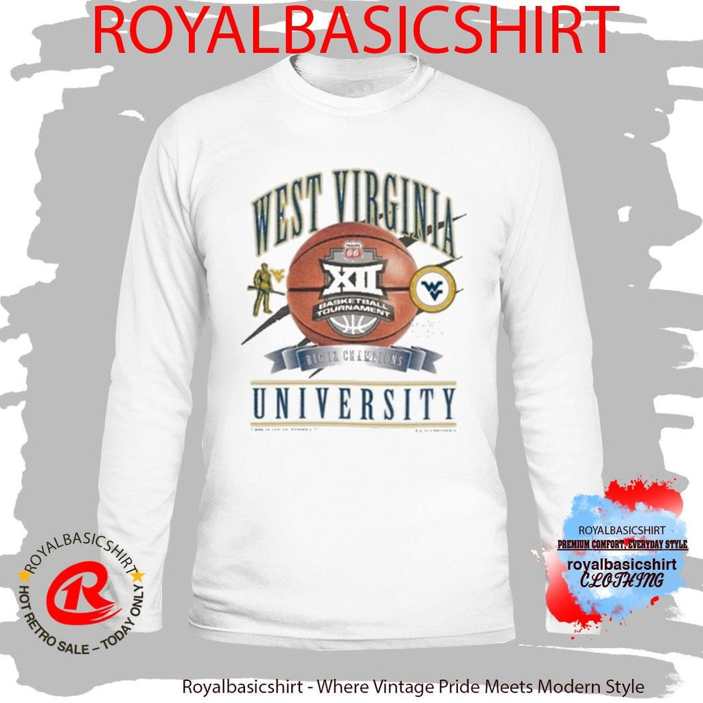 West Virginia Mountaineers Big 12 Women’s Basketball Champions Shirt