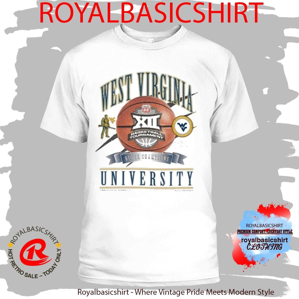 West Virginia Mountaineers Big 12 Women’s Basketball Champions Shirt