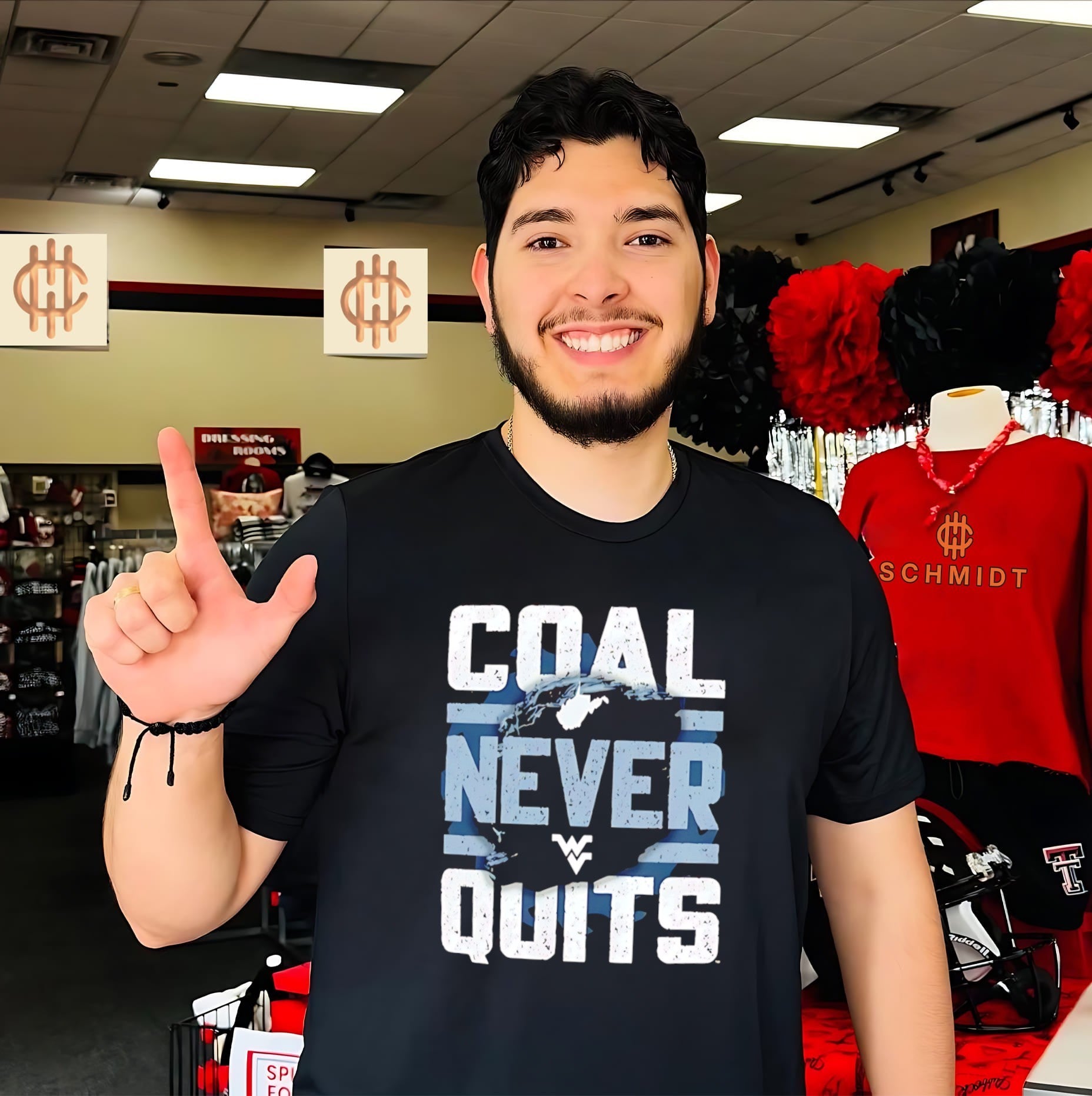 West Virginia Mountaineers Coal Never Quits shirt