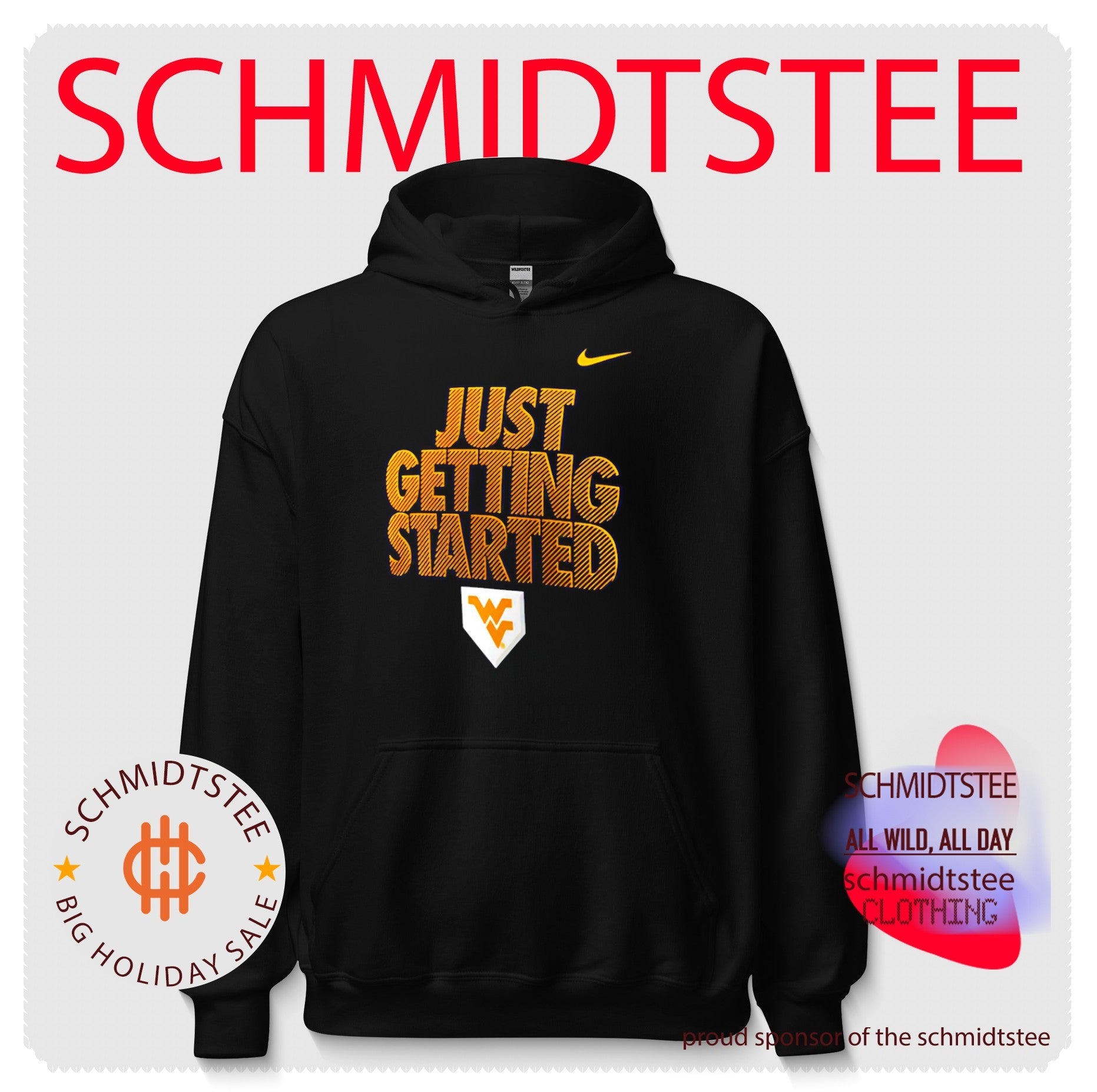 West Virginia Mountaineers just getting started shirt