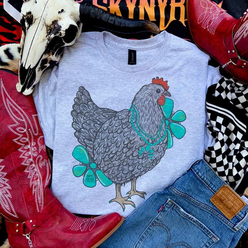 Western Chick shirt, vintage western graphic tees, western outfits women, women's graphic tees, western clothing, cowgirl...