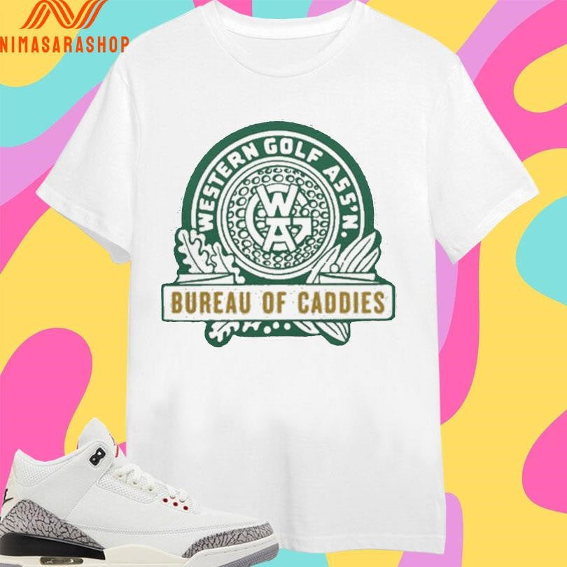 Western Golf Ass’n Bureau Of Caddies Logo Shirts