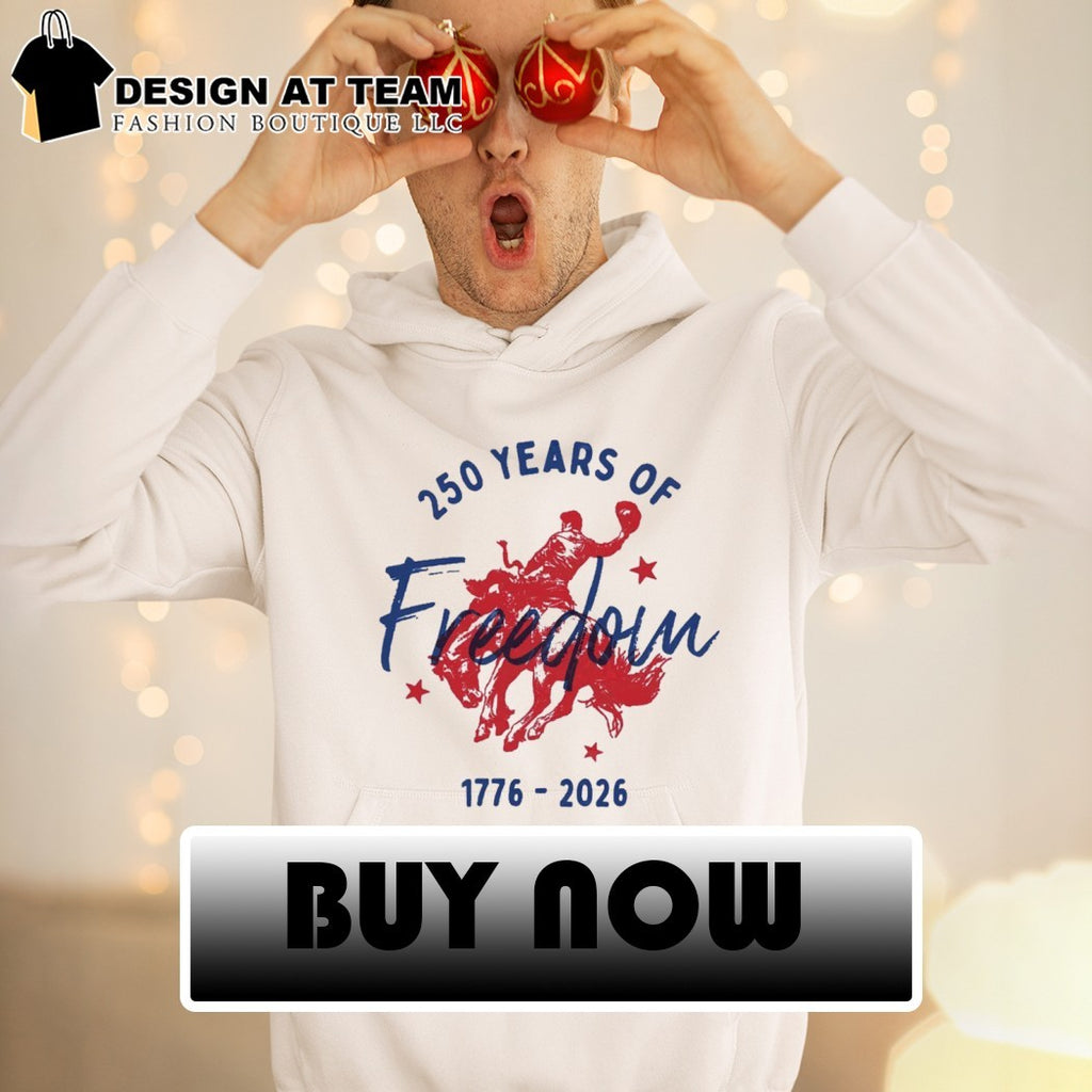 Western Trendy 250 Years Freedom Fourth Of July America Graphic shirt