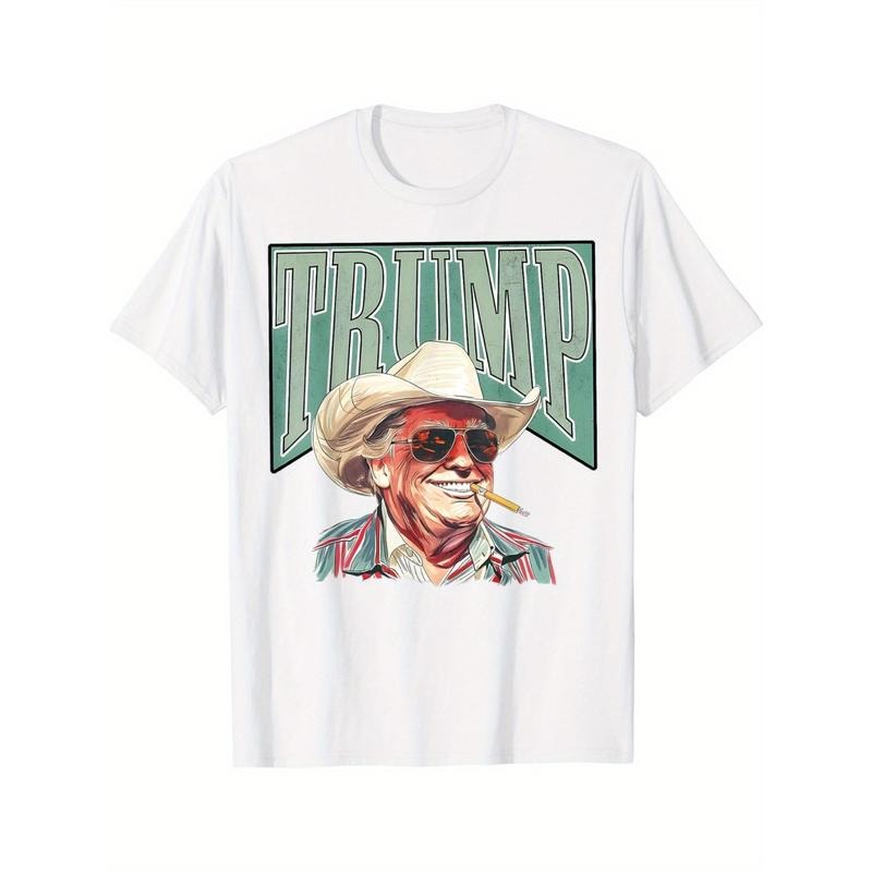 Western Trump Cowboy, Make America Great Trump Daddy, MAGA T-Shirt made in usa Hoodie Sweatshirt | PrintMintTees.com