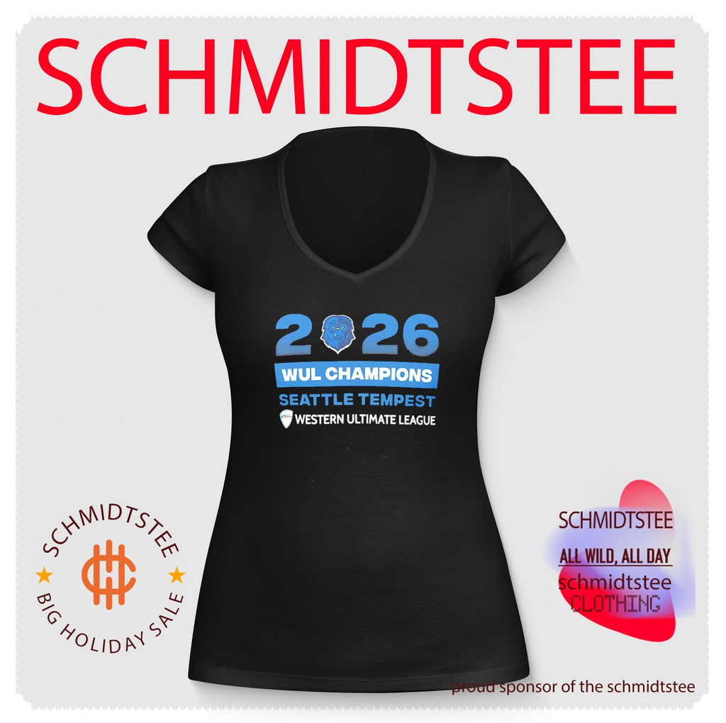 Western Ultimate League 2026 Seattle Tempest Champion shirt