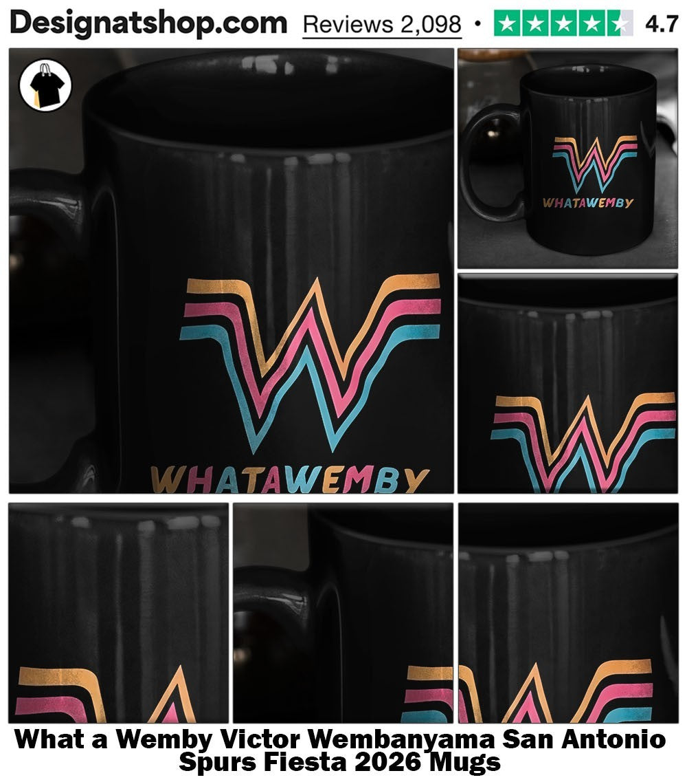 What a Wemby Victor Wembanyama San Antonio Spurs Fiesta 2026 shirt