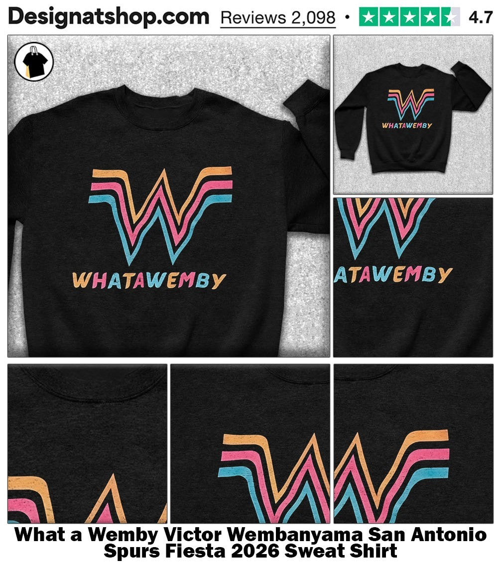What a Wemby Victor Wembanyama San Antonio Spurs Fiesta 2026 shirt