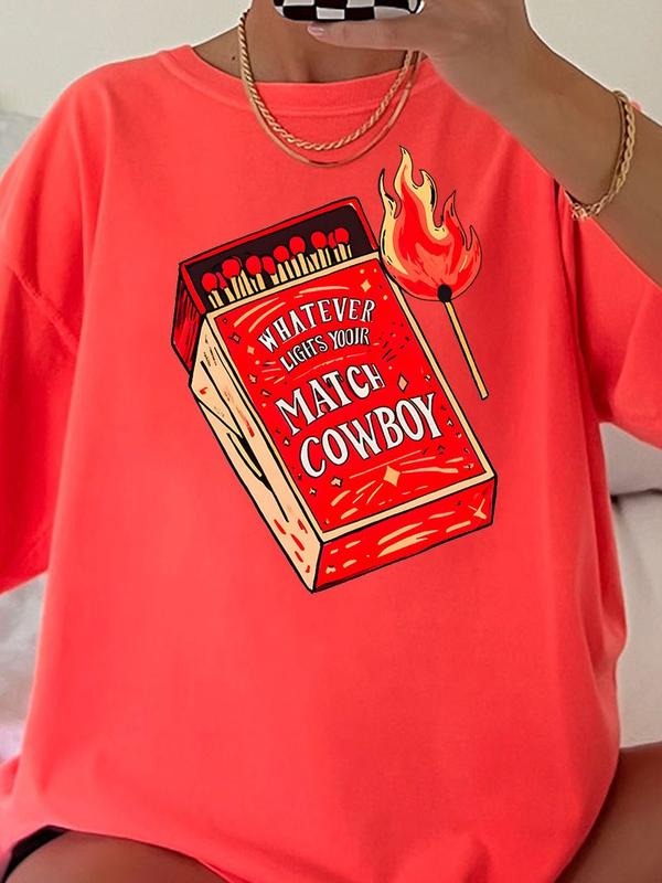 Whatever Lights Your Match Comfort Colors Adult Ring-Spun Cotton Tee Fit Garment womens funny shirts unisex short sleeve...