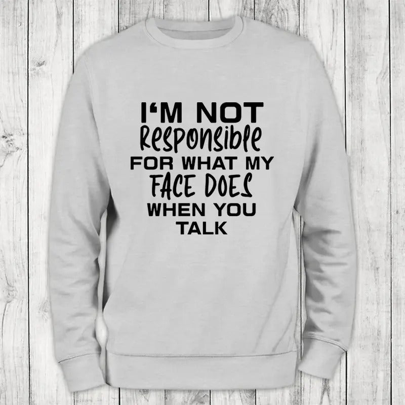 When You Talk Sweatshirt Classic Womenswear T-Shirts, Hoodie | PrintMintTees.com