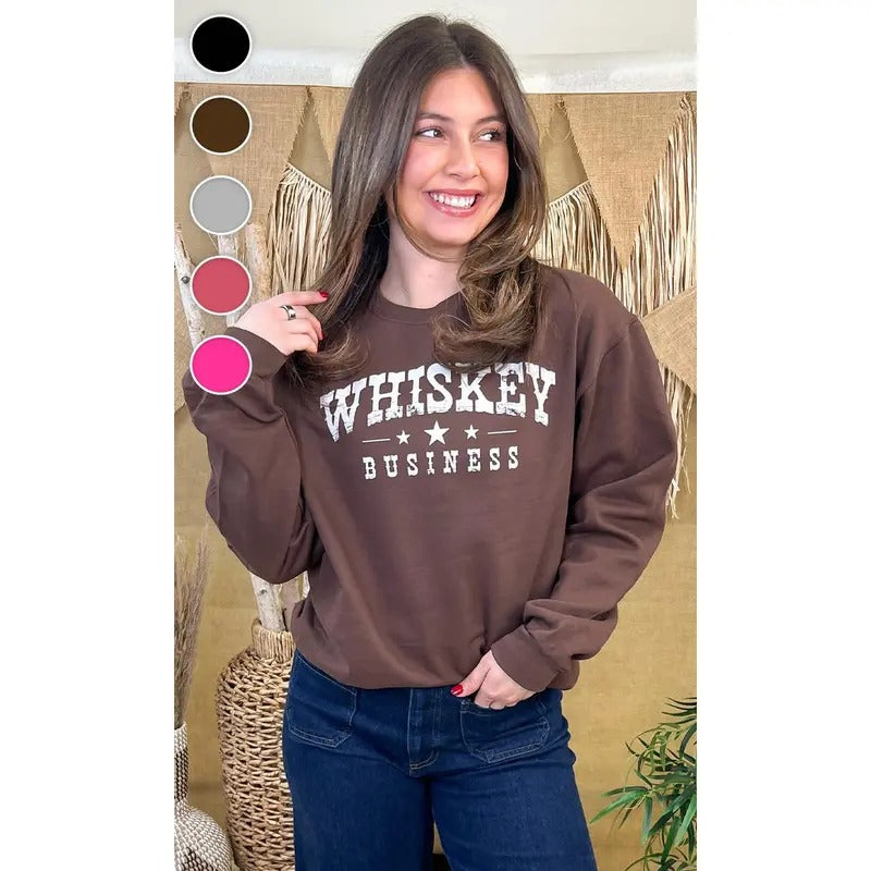 Whiskey Business Graphic Sweatshirt Shirt Hoodie | PrintMintTees.com