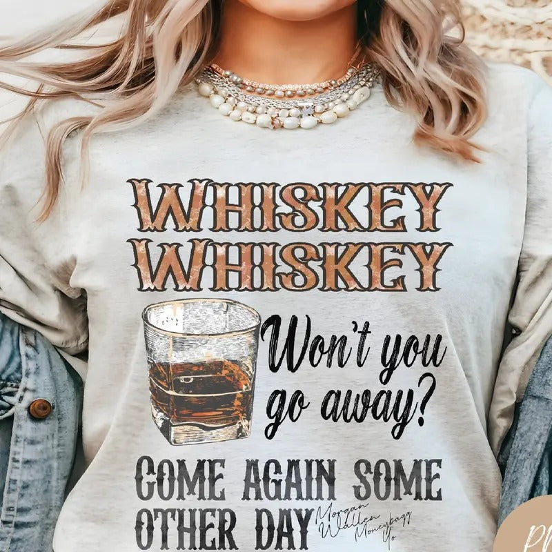 Whiskey Whiskey Morgan Country Music Whiskey Wallen Shirt Short Sleeve Shirt T-Shirts, Hoodie, Sweatshirt