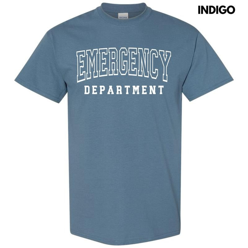 White Emergency Dept Gildan Short Sleeve 'NLB' T-Shirts, Hoodie, Sweatshirt