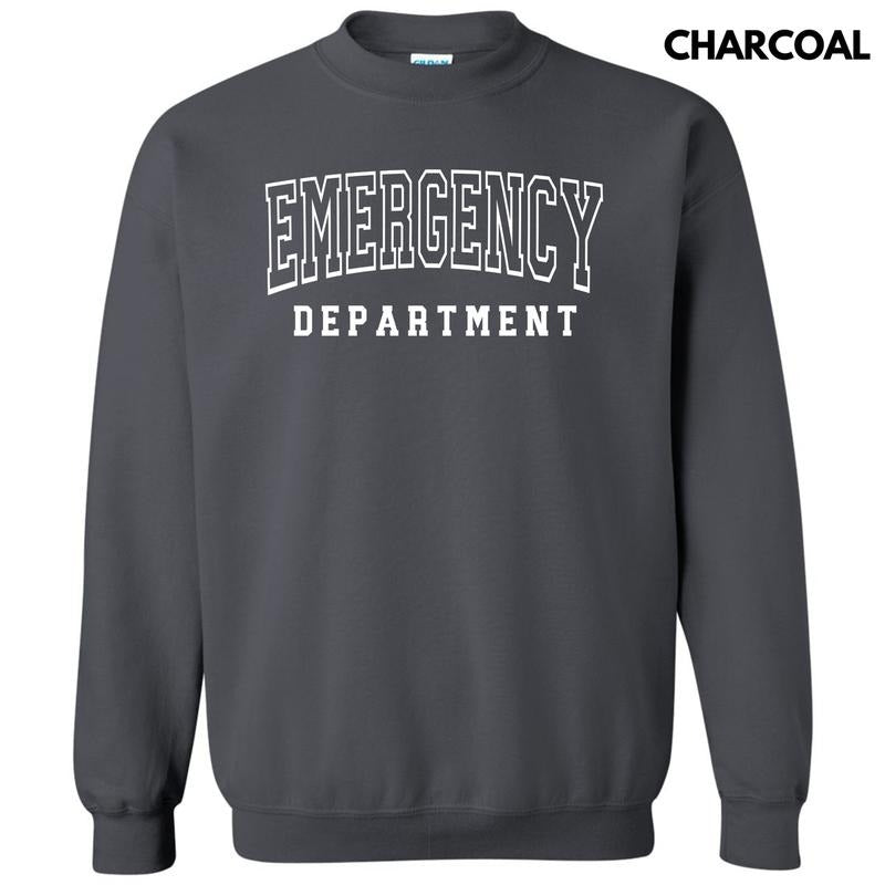 White Emergency Dept Sweatshirt 'NLB' Shirt Hoodie | PrintMintTees.com