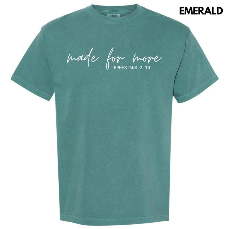 White Made For More Comfort Colors T-Shirt 'NLB' Hoodie Sweatshirt | PrintMintTees.com