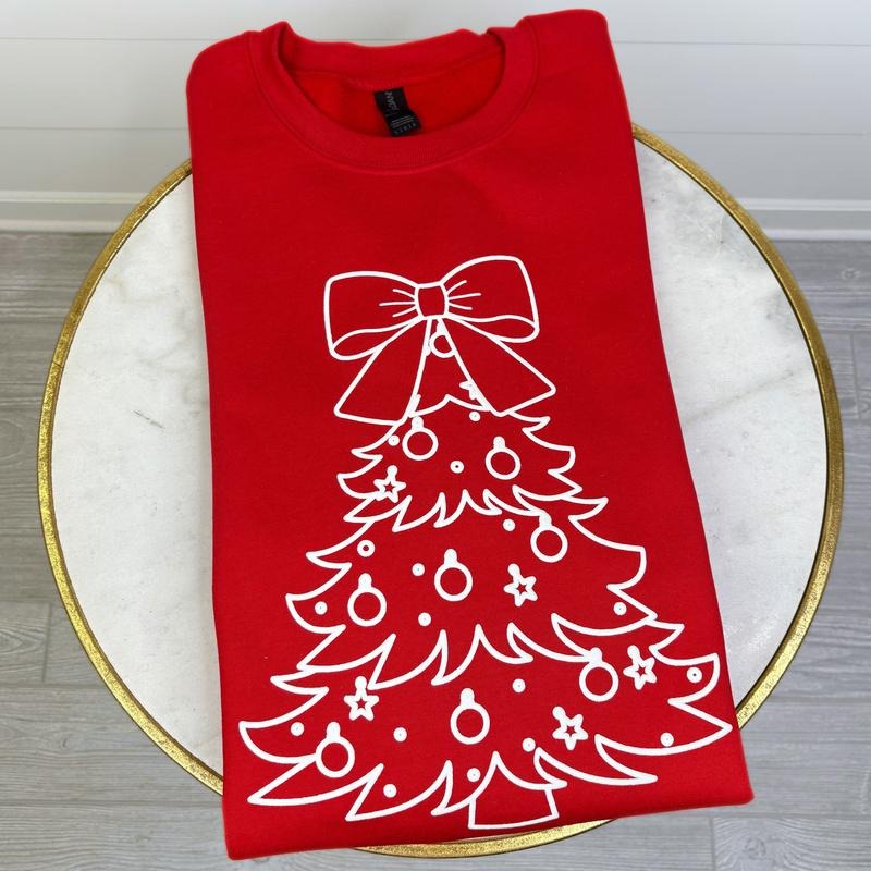 White Tree PUFF Sweatshirt T-Shirts, Hoodie | PrintMintTees.com